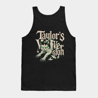 death metal taylors cat version Tank Top